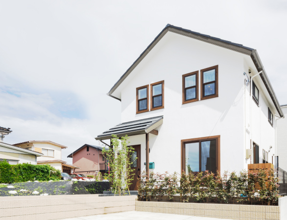 素材にこだわった無添加住宅